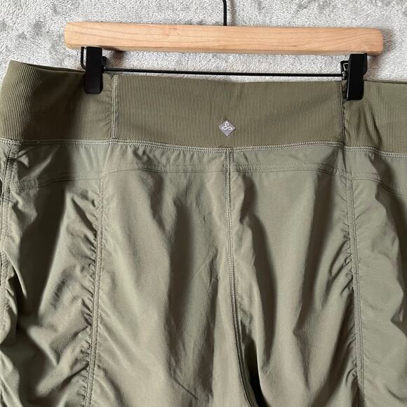 Prana Koen Capris Green Size XXL Hiking Gorpcore - Picture 4 of 7